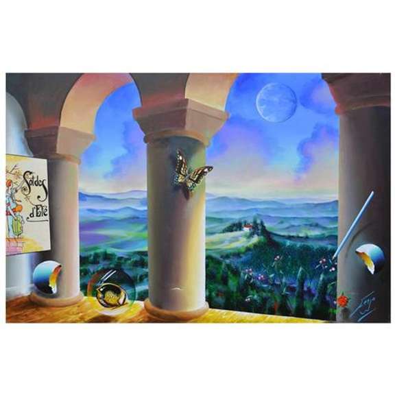 The Valley Below by Ferjo