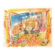 Salon Verte of Chateau Lafite-Rothschild by Ensrud