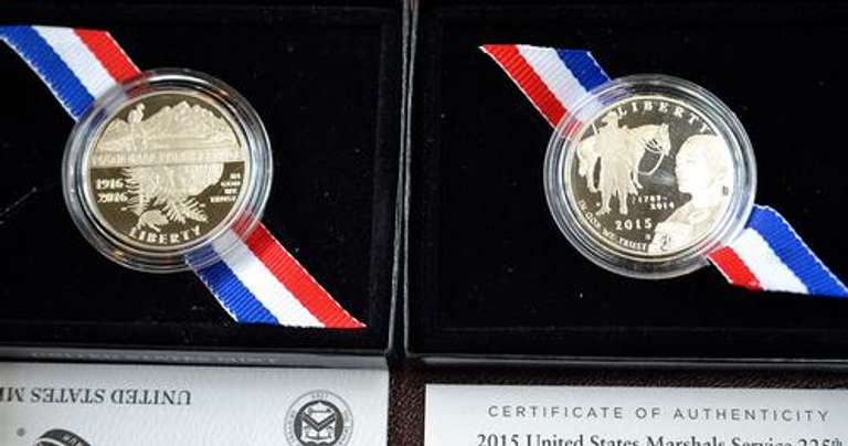 2015 2016 Proof 50c Commems OGP Natl Park, Marshalls