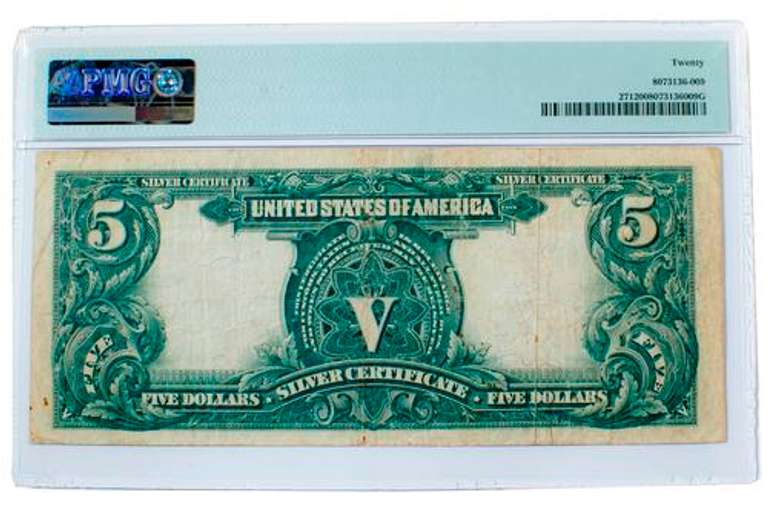 $ 5 1899 Series Indian Chief Silver Certificate