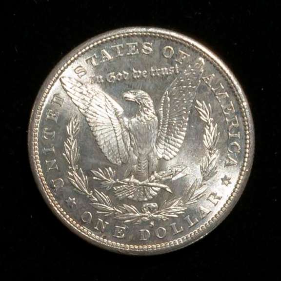 Flashy Ch BU 1881 S Morgan Dollar