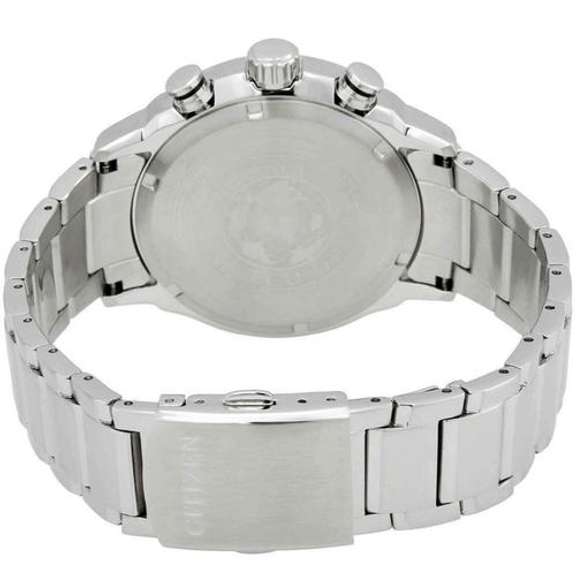 New Mens Citizen Chronograph w Orange Accents