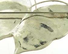Sterling Silver Butterfly Earrings and Brooch
