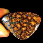 Snake skin patterned 86.90ct Boulder Opal pendant