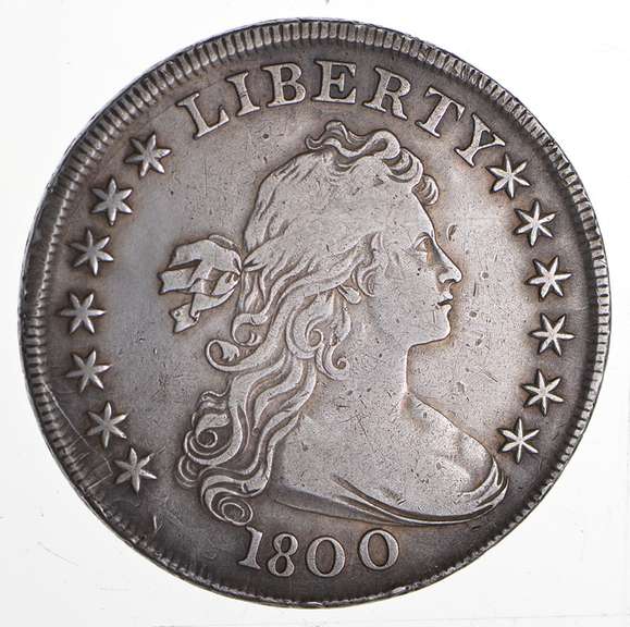 1800 Draped Bust Dollar - Americai - Circulated