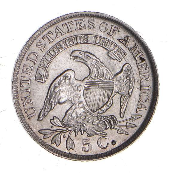 1837 Capped Bust Half Dime - Near Uncirculated