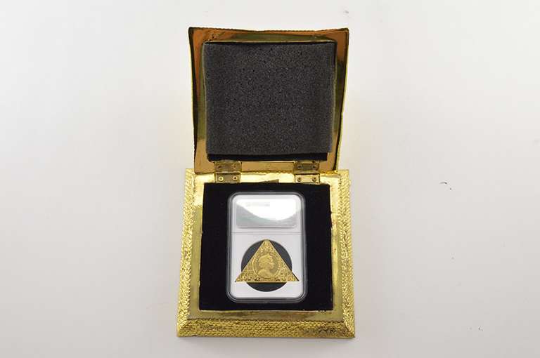 PF70 UCAM 2008 Isle Of Man 1 Crown Gold Coin - NGC - 1 oz - Display