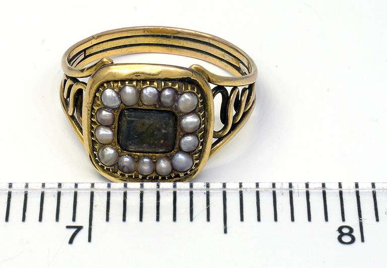 Vintge Gem & Pearl Accent Ring