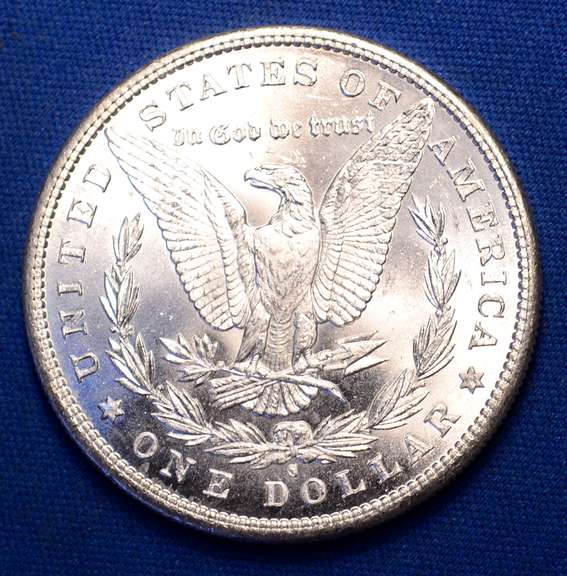Choice Unc 1881-S Morgan Silver Dollar