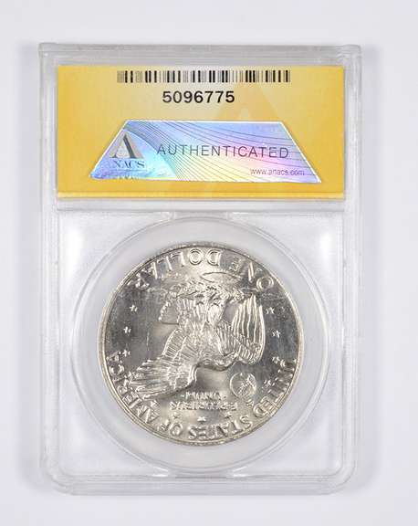 MS66 1973-D Eisenhower Dollar - Graded ANACS