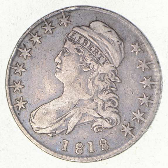 1818 Capped Bust Half Dollar - O-110