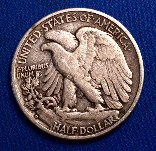 1938-D 50c Walking Liberty