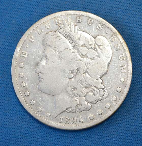 1894-S Morgan Silver Dollar, Circulated