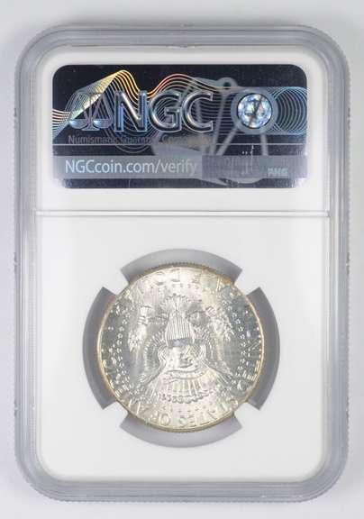 MS67 1964 Kennedy Half Dollar - Graded NGC