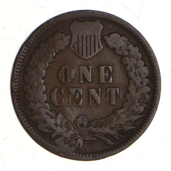 1903 Indian Head Cent - Counterstamped "MILLS BLDG"
