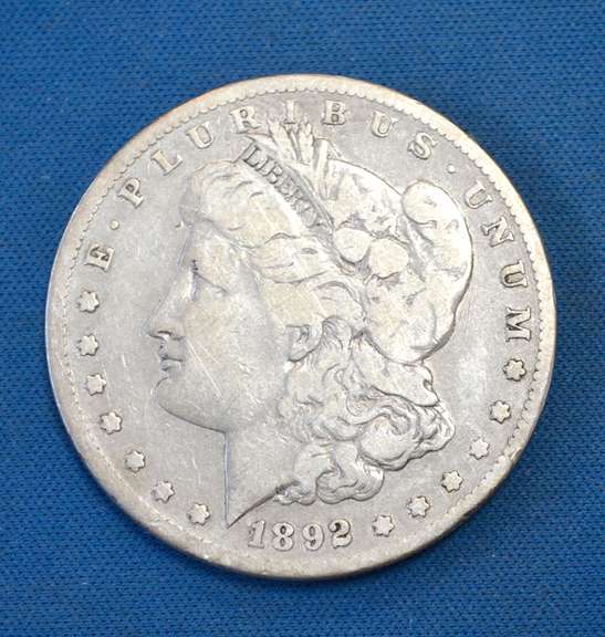 1892-S Morgan Silver Dollar, Circ