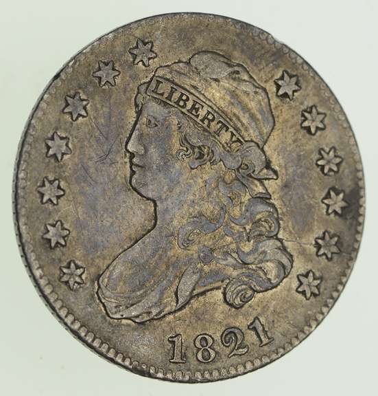 1821 Capped Bust Quarter - Circulated