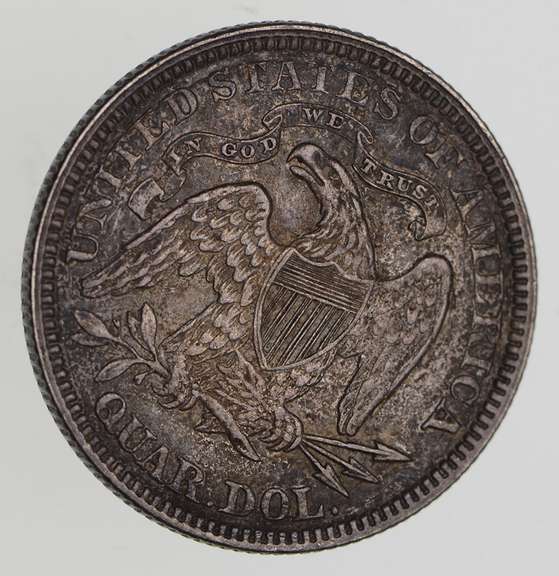 1876 Seated Liberty Quarter - Near Uncirculated