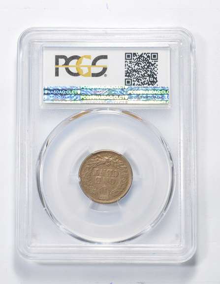 AU55 1864 Indian Head Cent - Copper Nickel - Graded PCGS