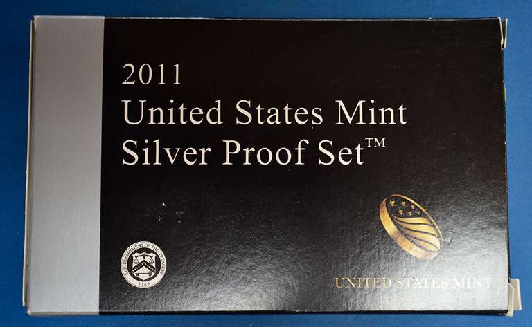 2011 US Silver Proof Set OGP