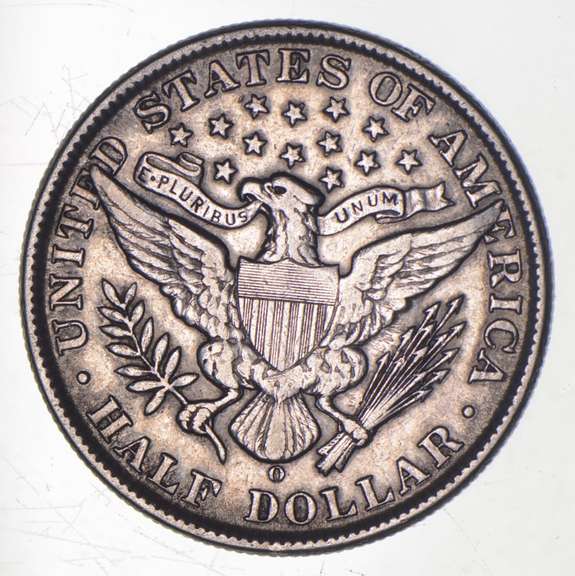 1907-O Barber Half Dollar