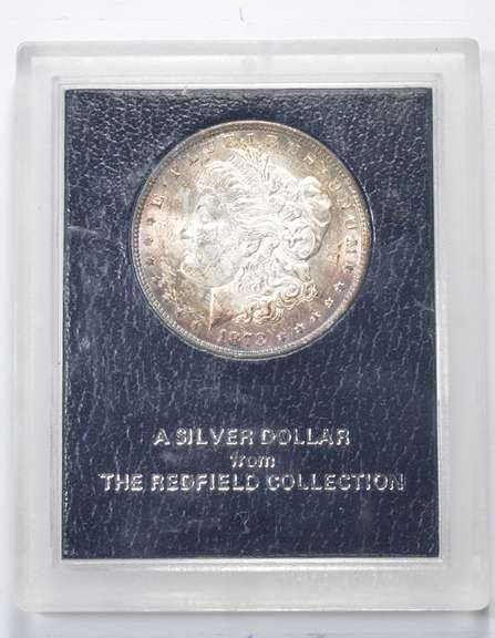 1878-S Morgan Silver Dollar - RedField Collection - Slabbed