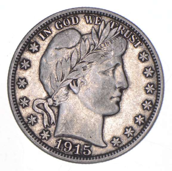 1915-D Barber Half Dollar