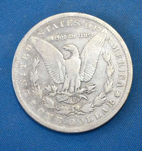 1894-S Morgan Silver Dollar, Circulated