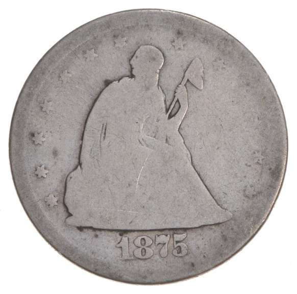 1875-S Seated Liberty Twenty-Cent Piece