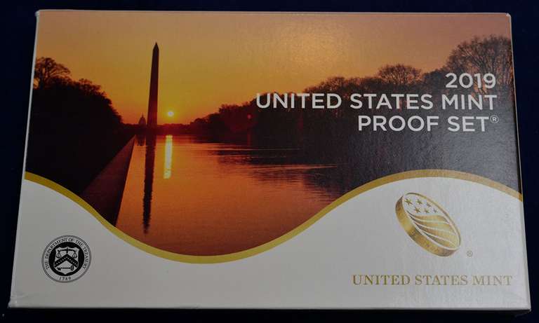 2019 US Proof Set, No W Penny Included