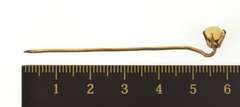 10K Yellow Gold Victorian Natural Opal Prong Inset Stick Pin