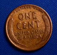 Super 1914-D Lincoln Wheat 1c, Circulated