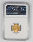 MS66 1907 $2.50 Liberty Head Gold Quarter Eagle - Graded NGC