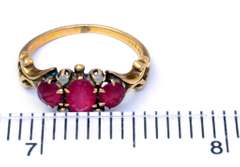 Vintage Pink Tourmaline Ring