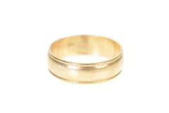 Gold Filled 5.8mm Classic Rounded Simple Wedding Band Ring