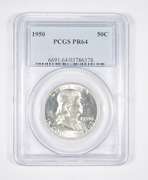 PR64 1950 Franklin Half Dollar - Graded PCGS