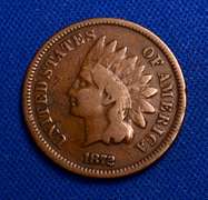 Nicer Great Date 1872 Indian 1c