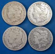 Big Estate Lot of Tough 1890's Date Morgan Dollars