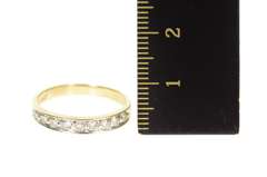 14K Yellow Gold 0.36 Ctw Classic Diamond Wedding Band Ring