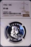 1962 PF68 50c NGC
