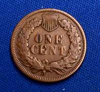 Nicer Great Date 1872 Indian 1c