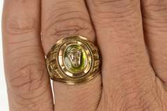 10K Yellow Gold 1973 Midpark High School Ornate Class Ring