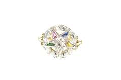 10K Yellow Gold Order of the Eastern Star Symbol Signet Ring