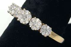 Shimmering 1.6CTW Diamond Ring