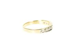14K Yellow Gold 0.36 Ctw Classic Diamond Wedding Band Ring