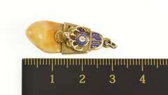 14K Yellow Gold Benevolent Protective Order of Elk Charm/Pendant