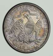 1876 Seated Liberty Quarter
