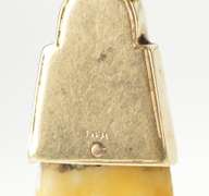 14K Yellow Gold Benevolent Protective Order of Elk Charm/Pendant