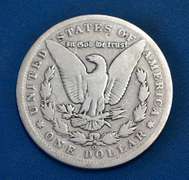 Semi Key 1893-O Morgan Silver Dollar, Circ