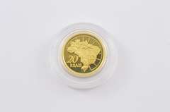 2000 Brazil 20 Reais 500 Years Since Discovery Commem Gold Proof - Box